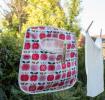 Vintage Apple Peg Bag