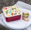 Vintage Ivy Lunch Box Red