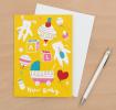 Vintage Pram Card
