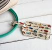 Vintage Transport Luggage Tag