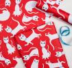 White Cat Wrapping Paper (5 Sheets)