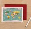 World Map Card