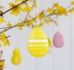 Yellow Easter Egg Decoration