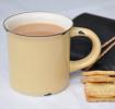 Yellow Normandy Crackled Mug