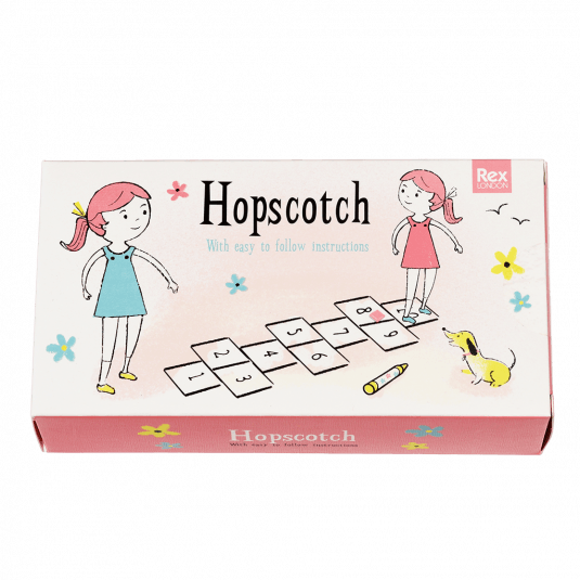 Hopscotch game box