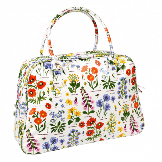 Wild flowers weekend bag
