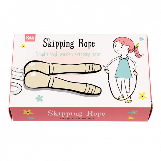 Traditional skipping rope box front