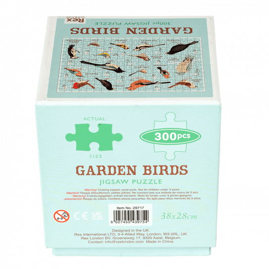 Garden Birds 300 Piece Jigsaw Puzzle