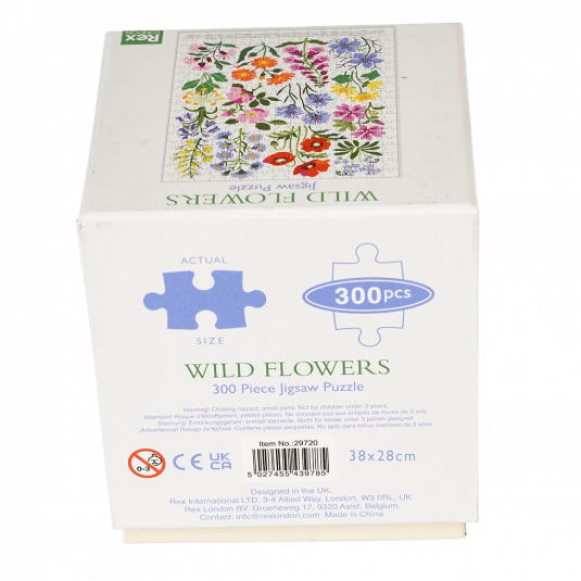 Wild Flowers 300 Piece Jigsaw Puzzle