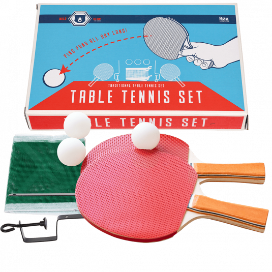 Wild Bear table tennis set complete with box
