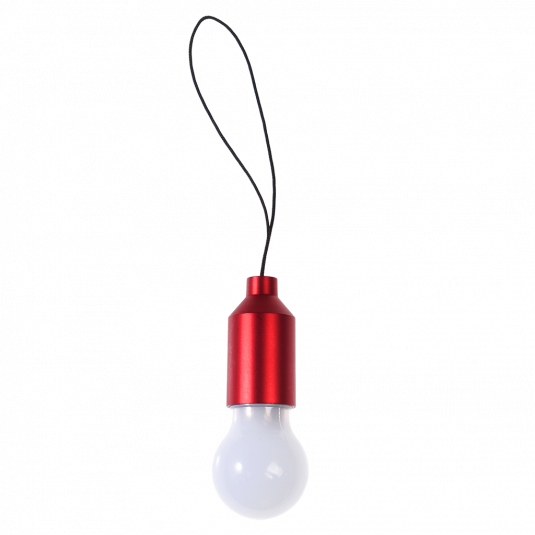 Spirit Of Adventure Light Bulb Keyring-Red