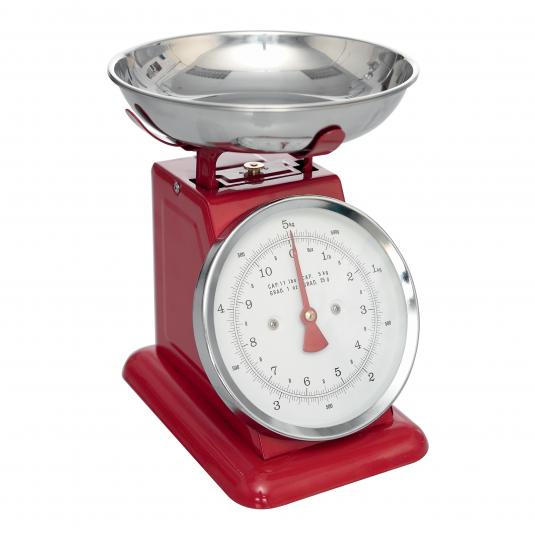Red Kitchen Scales