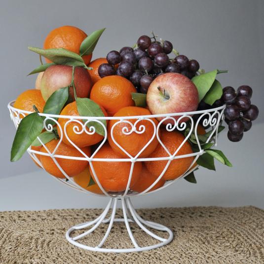 Sweetheart Wire Fruit Bowl