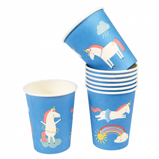 Magical Unicorn Paper Cups (set Of 8) | ﻿Rex London