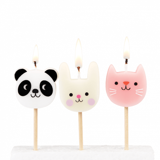 Miko And Friends Party Candles