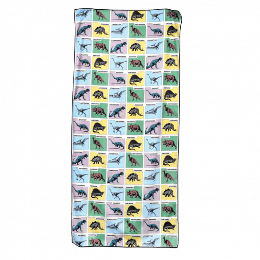 Dinosaur Microfibre Towel