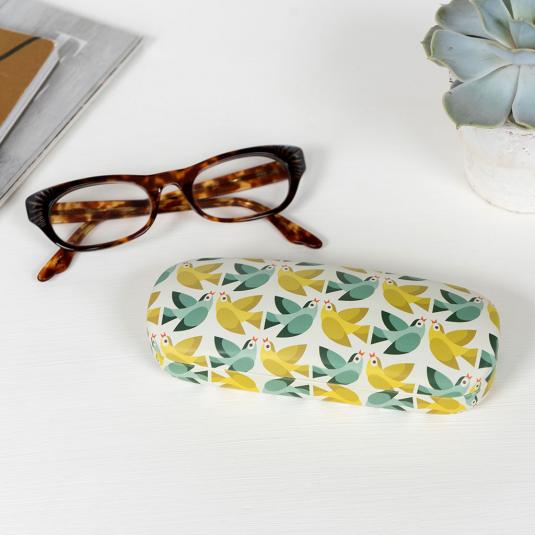 Love Birds Glasses Case & Cleaning Cloth
