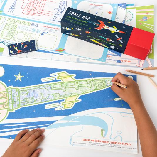 Space Age Activity Sheets