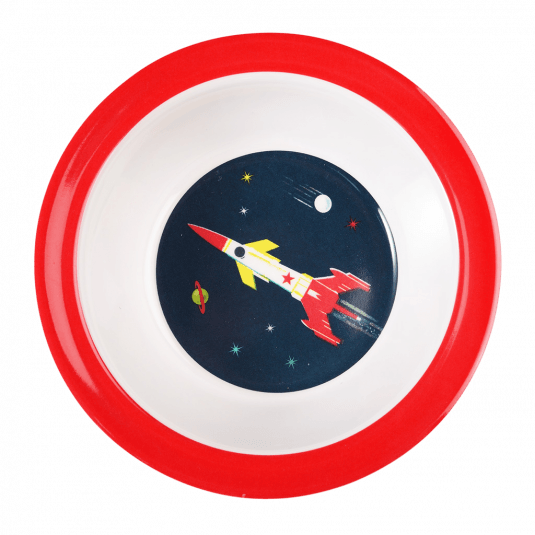 Space Age Melamine Bowl