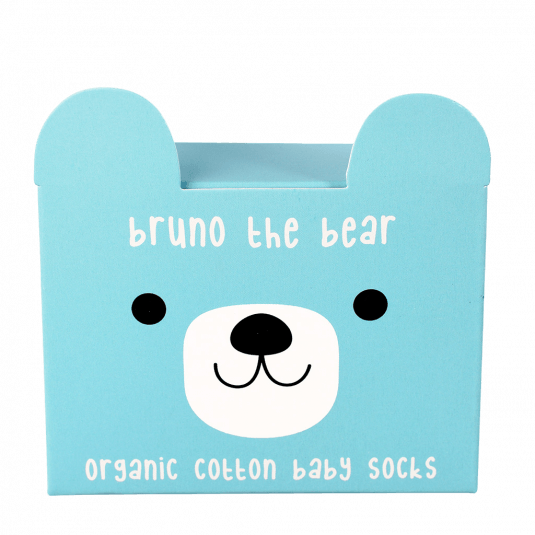 Bruno The Bear Socks (one Pair)