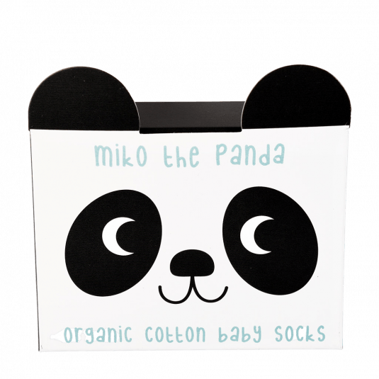 Miko The Panda Socks (one Pair)