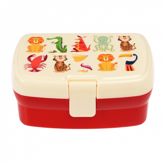 Colourful Creatures Lunch Box With Tray
