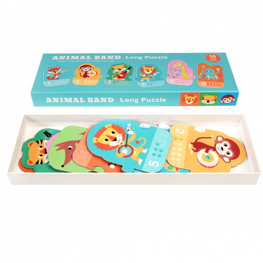 Animal Band Long Puzzle ﻿Rex London