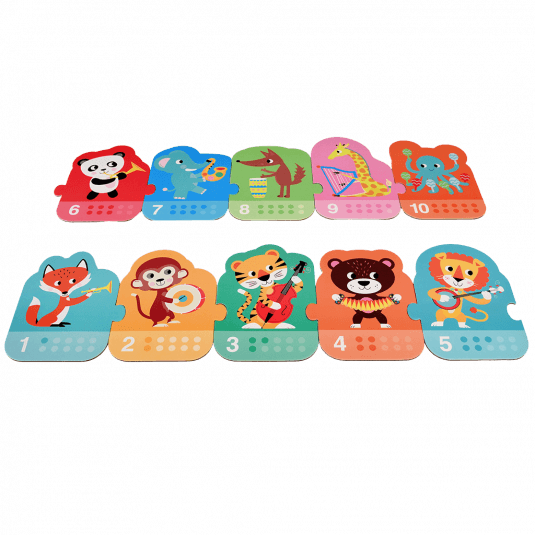 Animal Band Long Puzzle ﻿Rex London