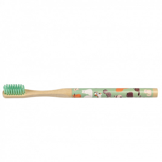 Nine Lives Bamboo Toothbrush