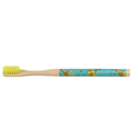 Cheetah Bamboo Toothbrush