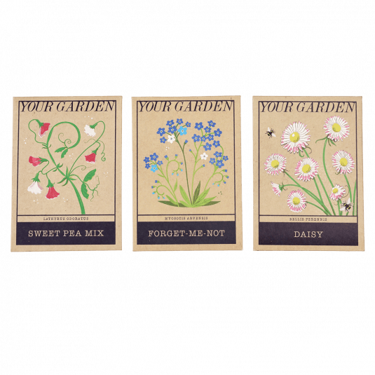 Assorted Your Garden Flower Seeds ﻿Rex London