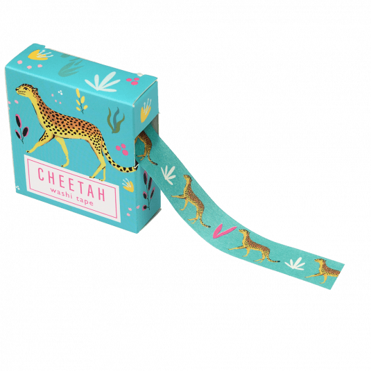 Washi Tape Cheetah