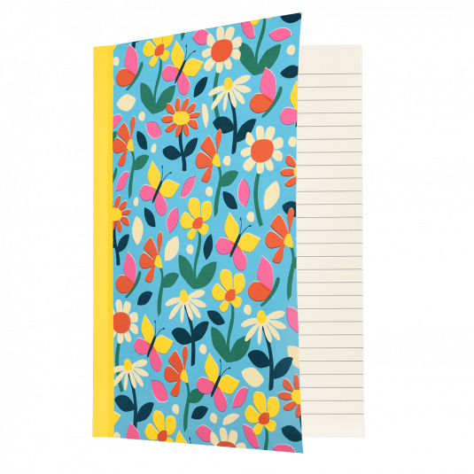 Butterfly Garden A5 Notebook