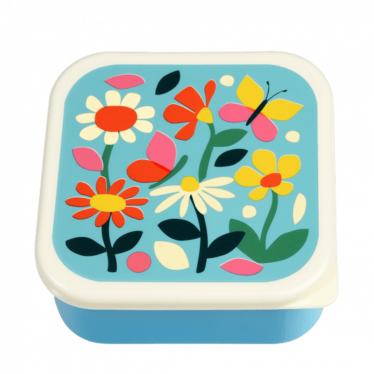 Butterfly Garden snack box large