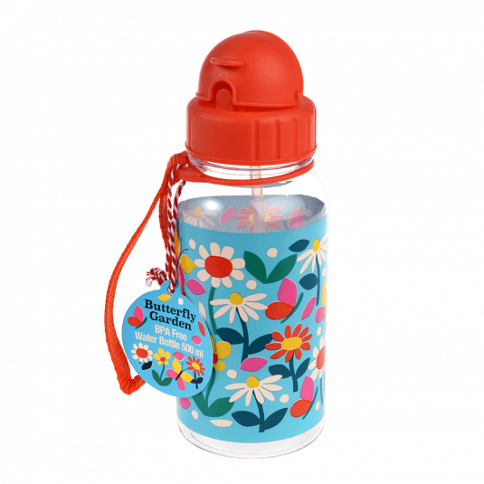 Butterfly Garden kids water bottle