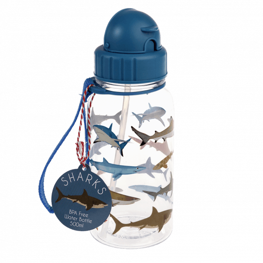Sharks kids water bottle