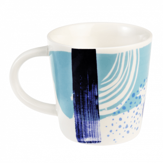 Into The Blue Porcelain Mug