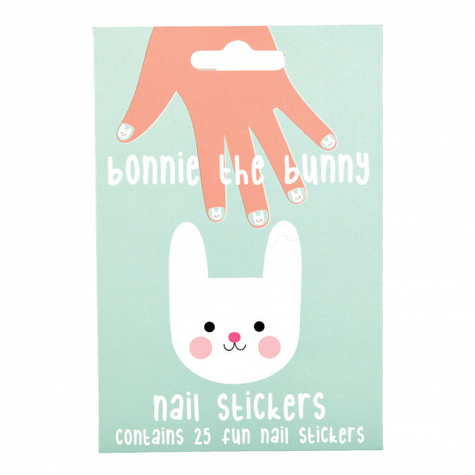 Bonnie The Bunny Nail Stickers (pack Of 25)