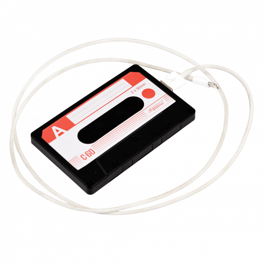 Cassette Tape Portable Usb Charger