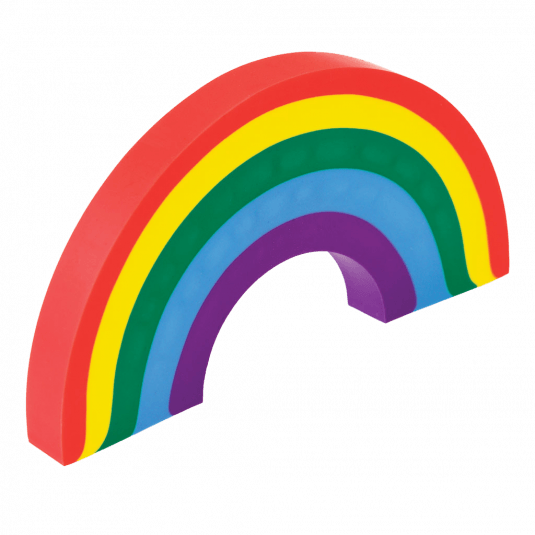 Colourful Rainbow Eraser