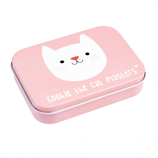 Cookie The Cat Plasters In A Tin (pack Of 30)