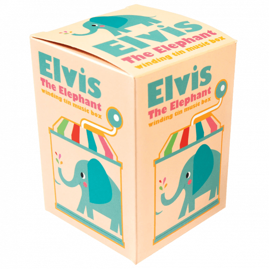 Elvis The Elephant Music Box
