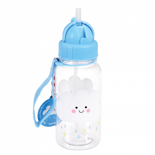 Happy Rain Cloud Water Bottle