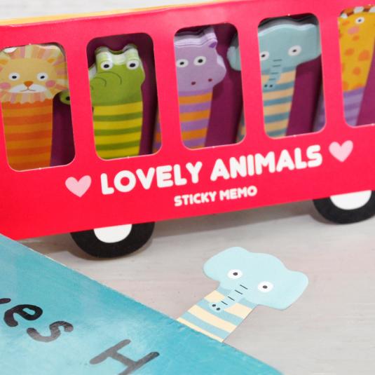 Lovely Animals Memo Pads