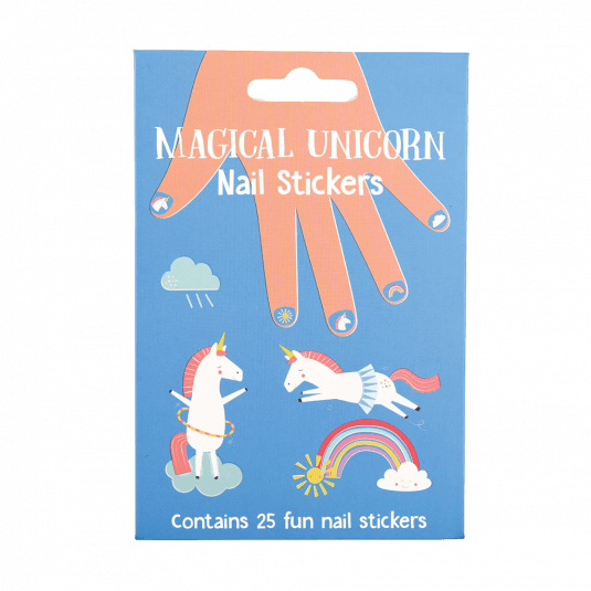 Magical Unicorn Nail Stickers (pack Of 25)