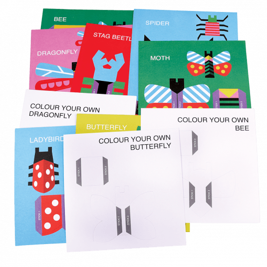 Make Your Own Cardboard Bugs ﻿Rex London