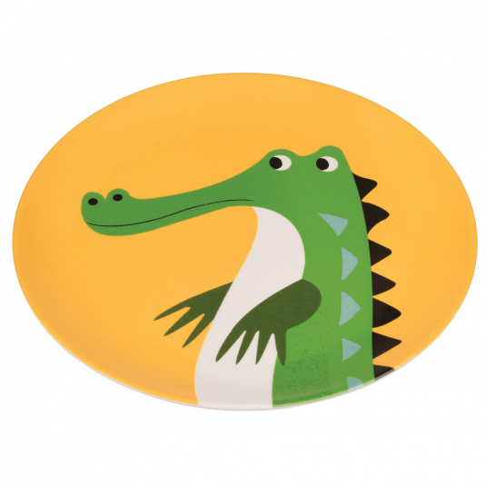Harry The Crocodile Melamine Plate