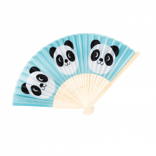 Miko The Panda Bamboo Fan