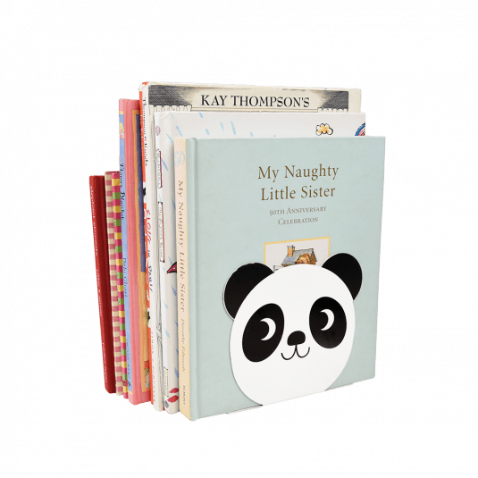 Miko The Panda Bookends (set Of 2)