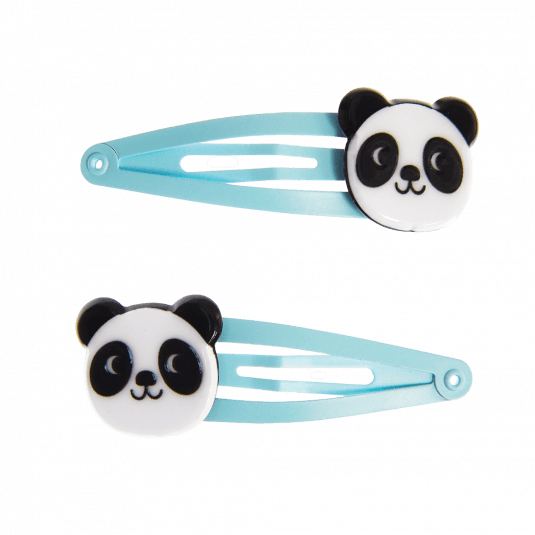 Miko The Panda Hairclips (set Of 2)